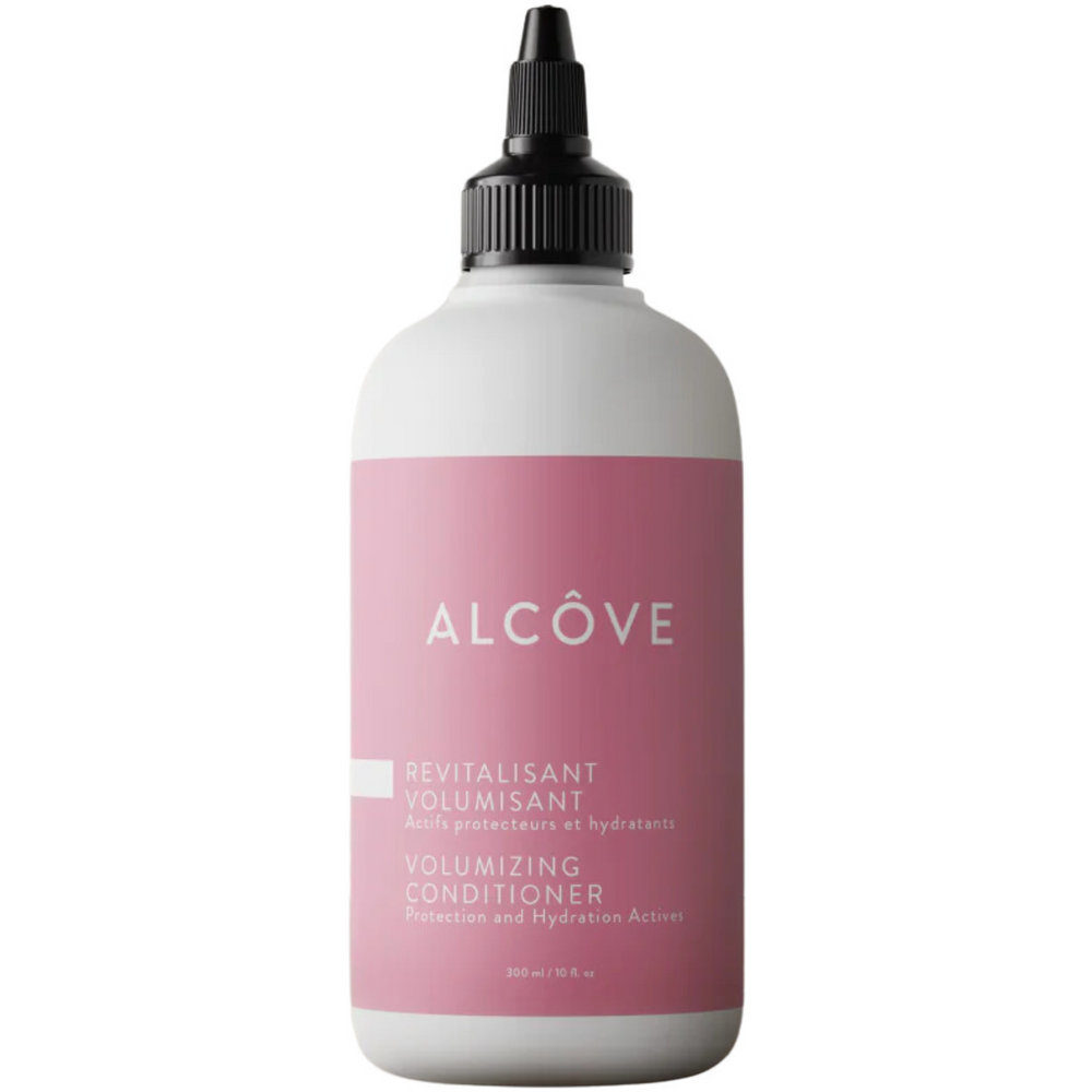 Alcove Revitalisant volumisant, format 300ml, actifs protecteurs et hydratants.