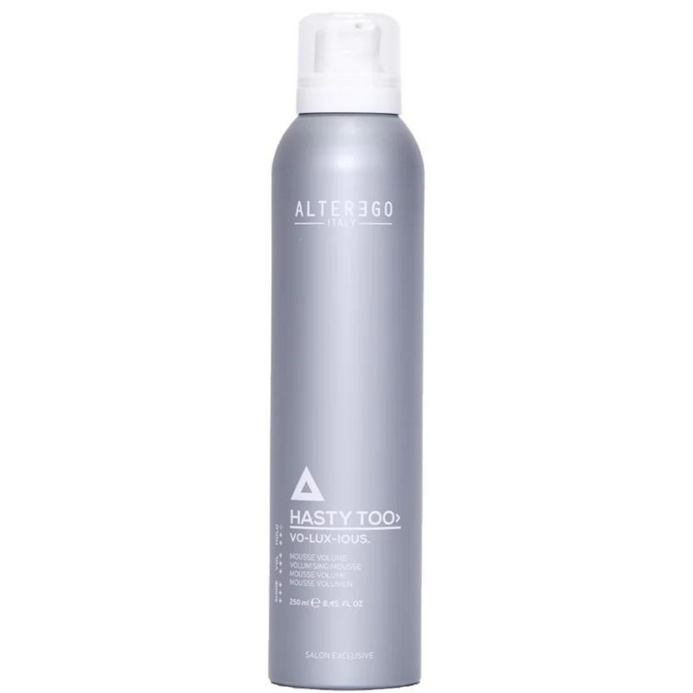 ALTER EGO_Hasty Too - Vo-Lux-Ious mousse volume_250ml-_Gisèle produits de beauté