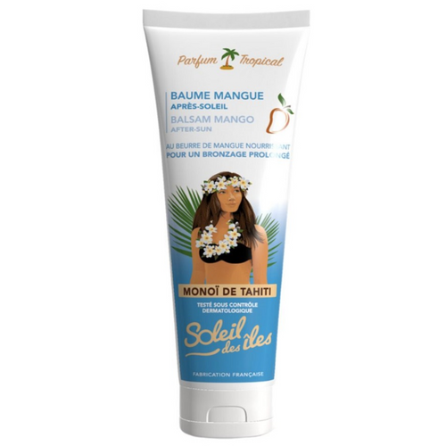 Baume prolongateur beurre de mangue et Monoï de Tahiti-Soins après-soleil||After Sun Care-SOLEIL DES ÎLES-150ml-Gisèle produits de beauté