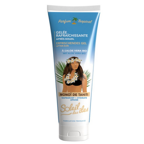 Gelée rafraîchissante après-soleil-Soins après-soleil||After Sun Care-SOLEIL DES ÎLES-150ml-Gisèle produits de beauté