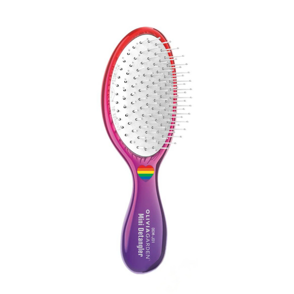 Aurora - Brosse démêlante et stylisante-Brosses démêlantes||Detangling Brushes-OLIVIA GARDEN-PRIDE : Mini démêlante-Gisèle produits de beauté