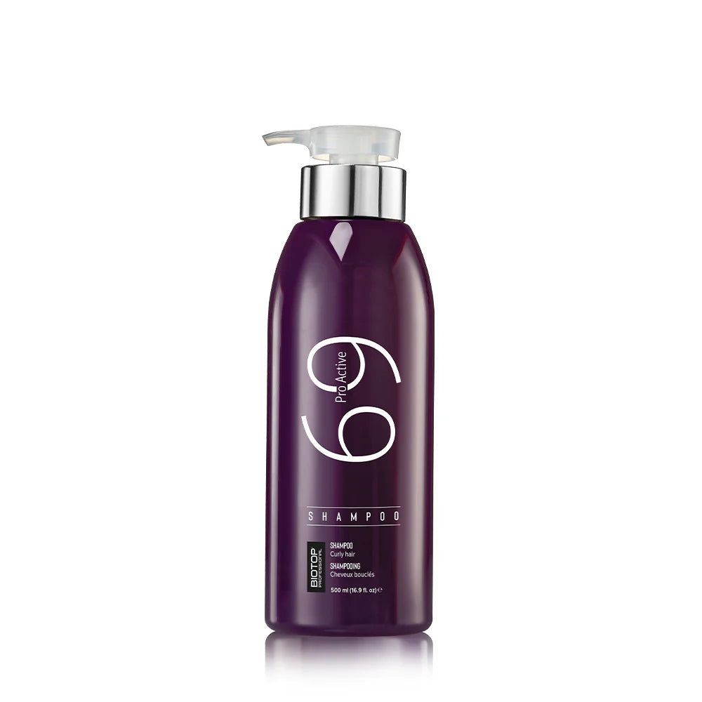 69 Pro Active - Shampooing cheveux bouclés-Shampoings & Revitalisants||Shampoos & Conditioners-BIOTOP-500ml-Gisèle produits de beauté