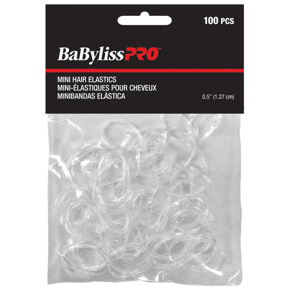 BABYLISS PRO_Mini-élastique à cheveux_100pcs-_Gisèle produits de beauté