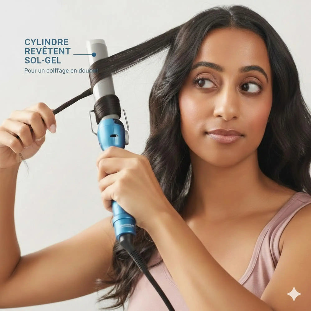 NANO TITANIUM – FER À FRISER À RESSORT 3/4 PO