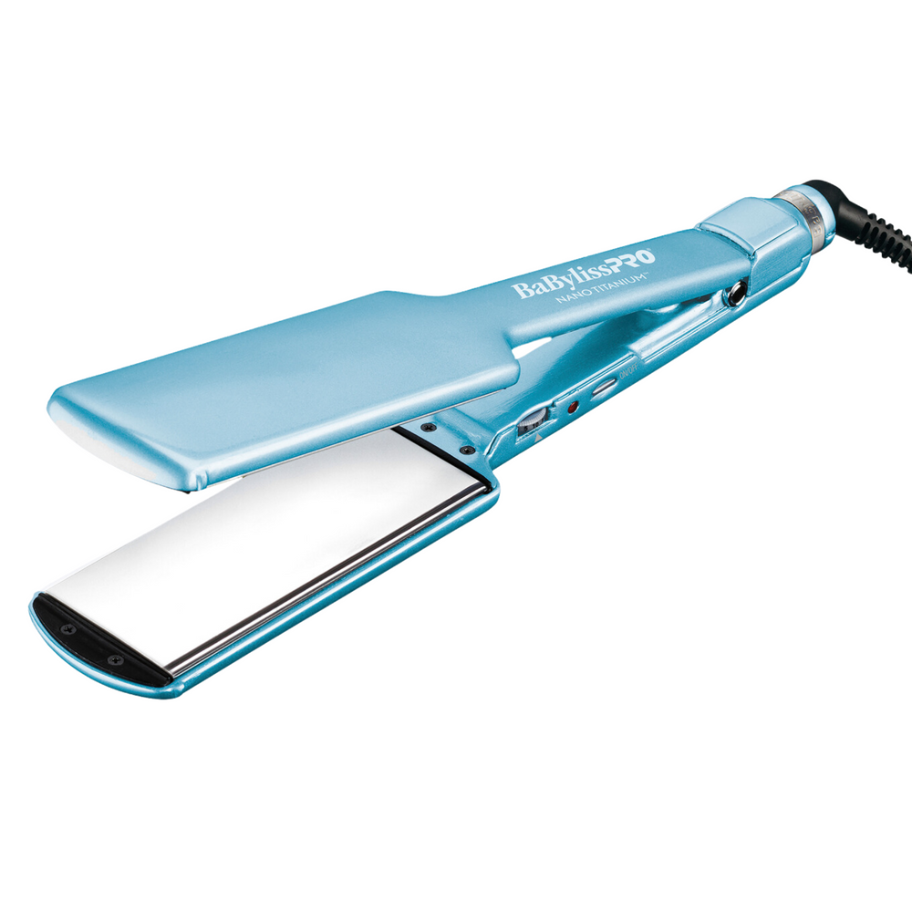 BABYLISS PRO_Nano Titanium - Fer plat ultra mince_2 po-Bleu_Gisèle produits de beauté