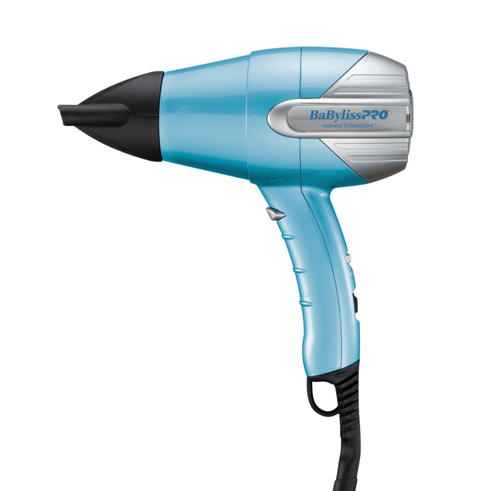 BABYLISS PRO_Séchoir ionique nano titanium 1750 watts_Bleu-_Gisèle produits de beauté