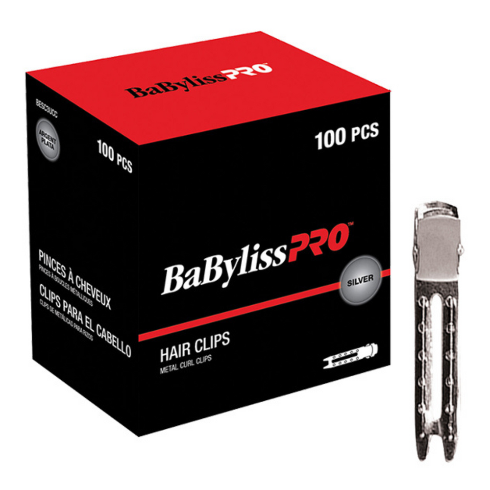 BABYLISS PRO_Pinces à boucles métalliques_100-_Gisèle produits de beauté