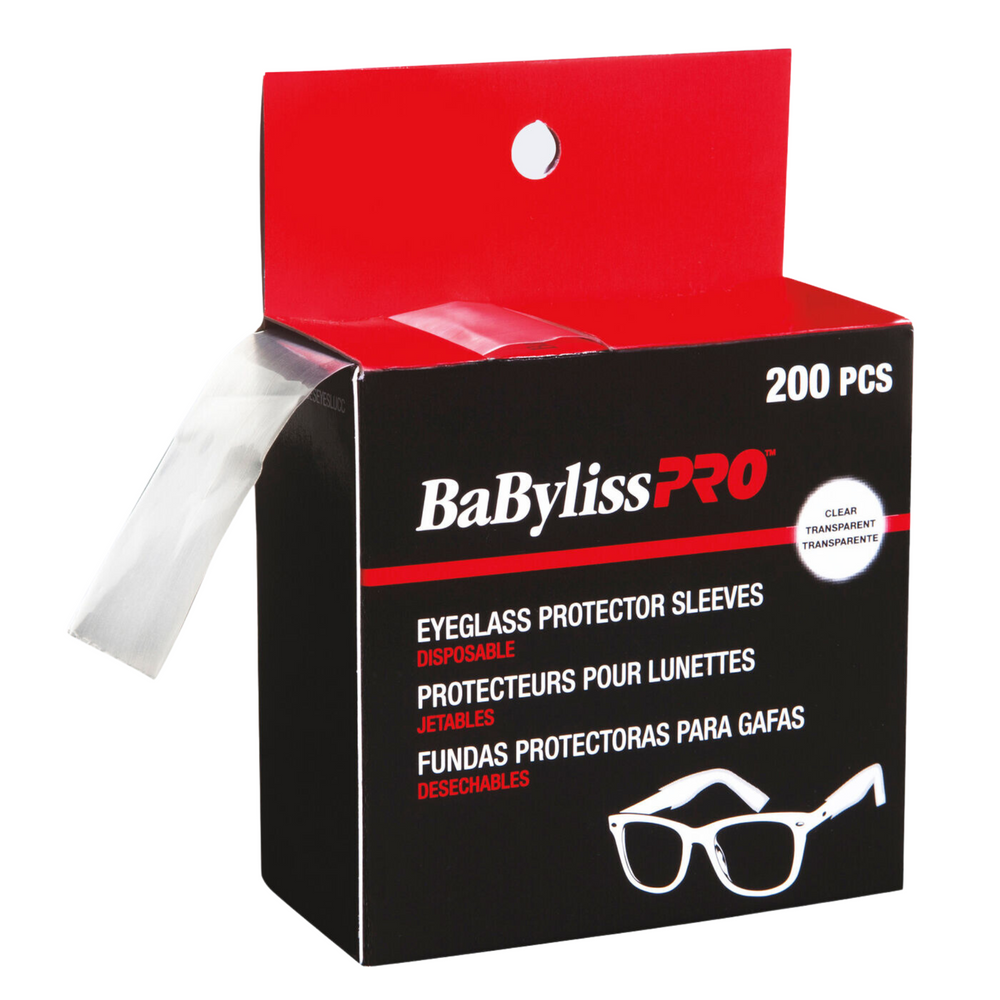 BABYLISS PRO_Protecteurs pour lunettes jetables_200pcs-Large_Gisèle produits de beauté