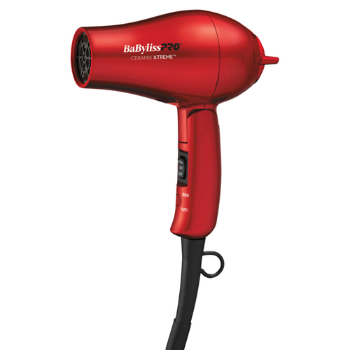 BABYLISS PRO_Séchoir de voyage en céramique 1000 watts_Rouge-_Gisèle produits de beauté