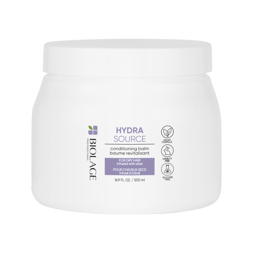 BIOLAGE_Hydra Source - Baume revitalisant_500ml-_Gisèle produits de beauté