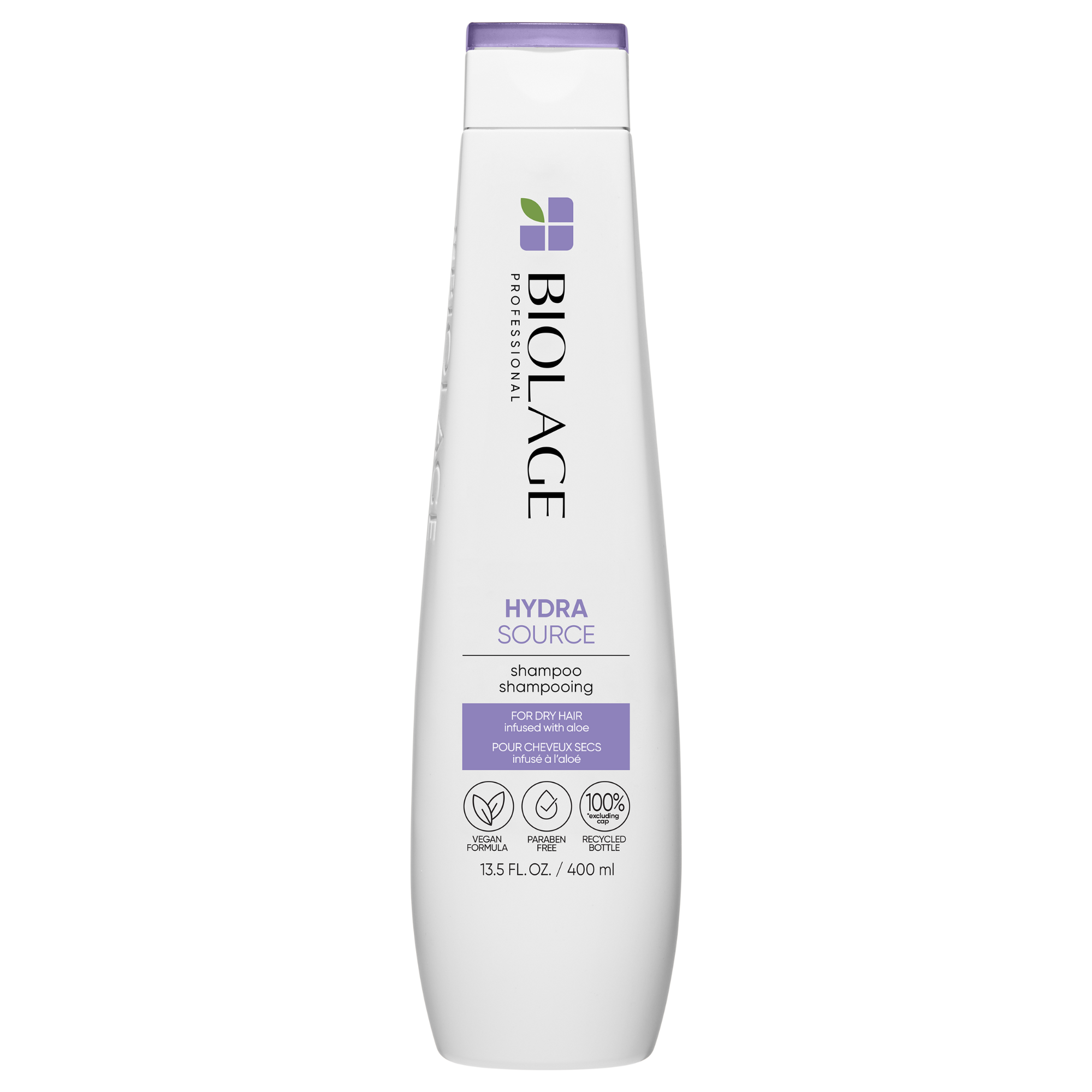 BIOLAGE_Hydra Source - Shampooing_400ml-_Gisèle produits de beauté