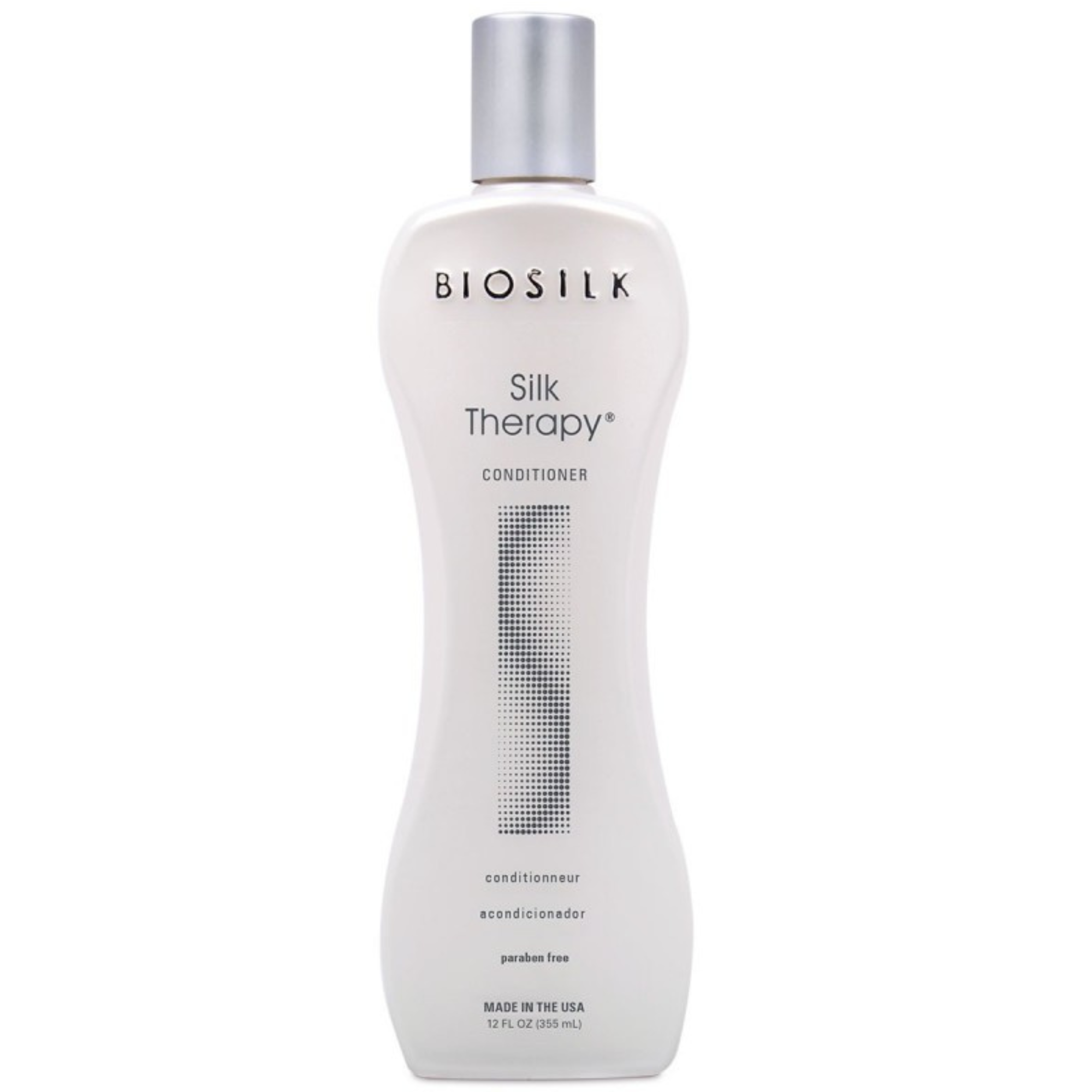 BIOSILK_Silk Therapy - Revitalisant_355ml-_Gisèle produits de beauté