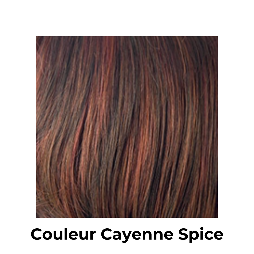 Rene of Paris - Prothèse Gia-Perruques synthétiques||Synthetic Wigs-RENE OF PARIS-Copper Glaze-Gisèle produits de beauté