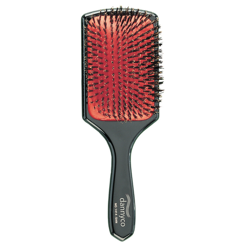 DANNYCO_Brosse à coussinet poil de sanglier_Noir-_Gisèle produits de beauté