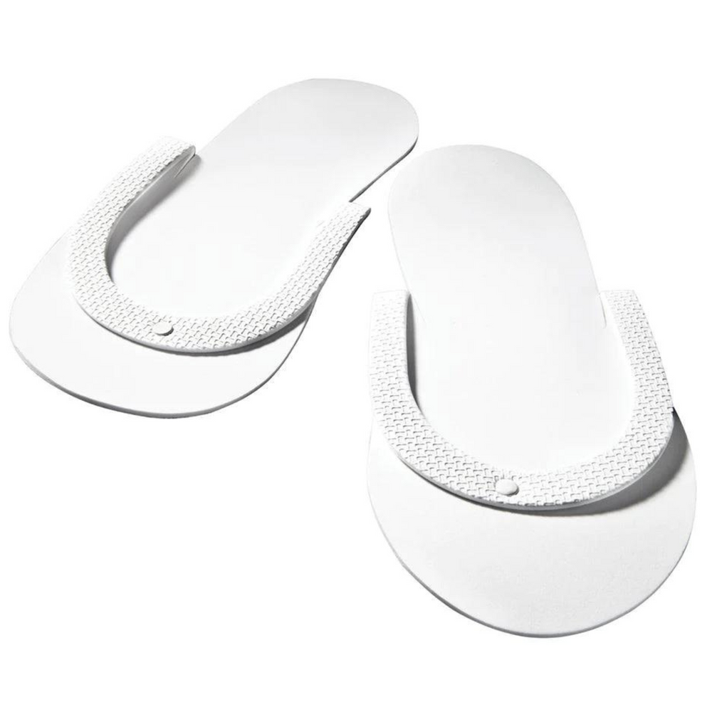 DANNYCO_Chaussons eco responsables - Taille universelle_1 paire-Blanc_Gisèle produits de beauté