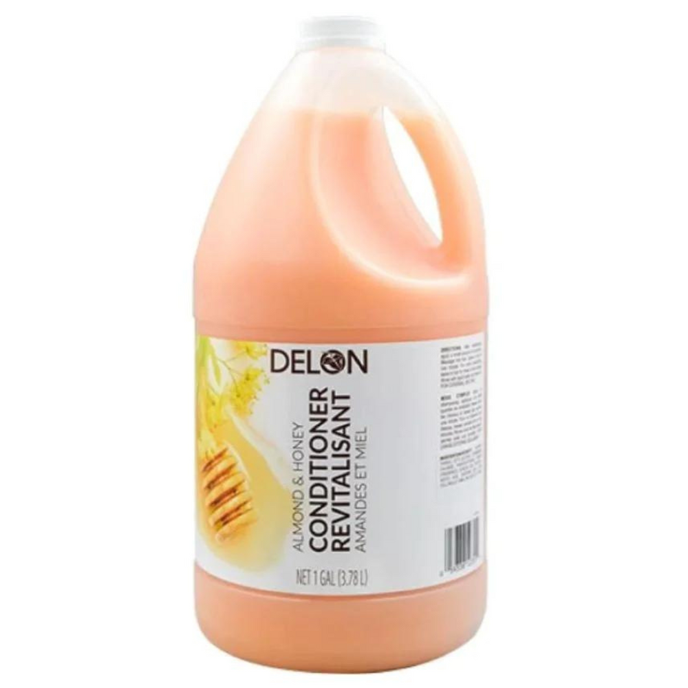 DELON_Revitalisant amande et miel_3.78L-_Gisèle produits de beauté