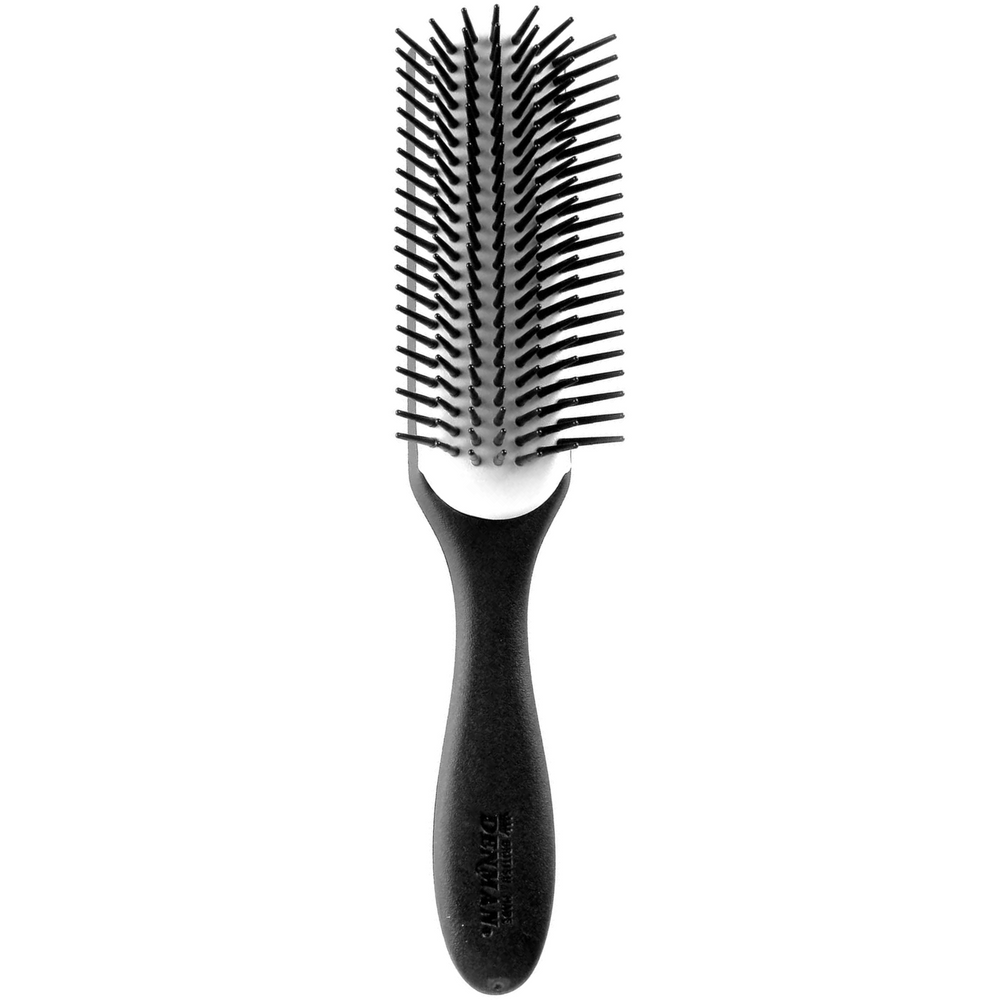 DENMAN_Brosse originale à 7 rangées_D3-NC-Noir & Blanche_Gisèle produits de beauté