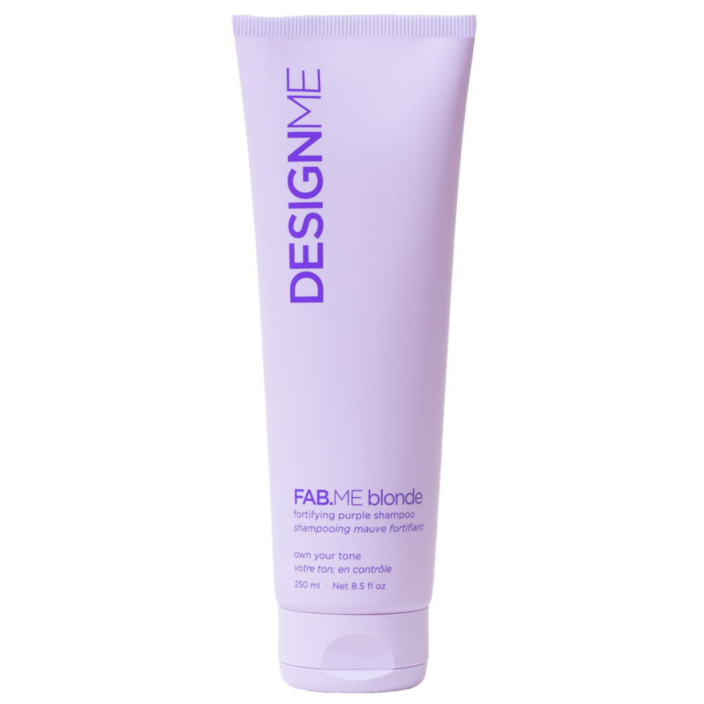 DESIGN ME_Fab.Me Blonde - Shampooing mauve fortifiant_250ml-_Gisèle produits de beauté