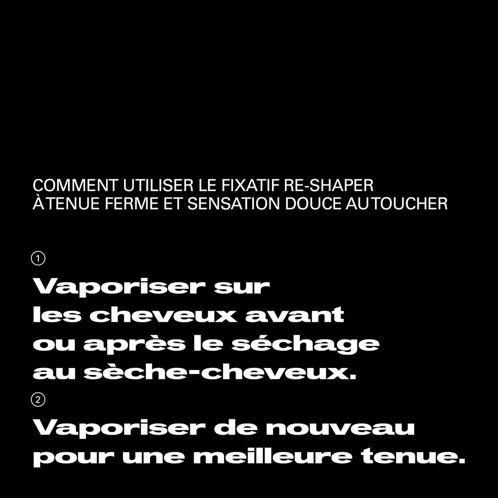 Sebastian Professional Re-shaper Laque Tenue Forte et Toucher Soyeux, 300 ml.