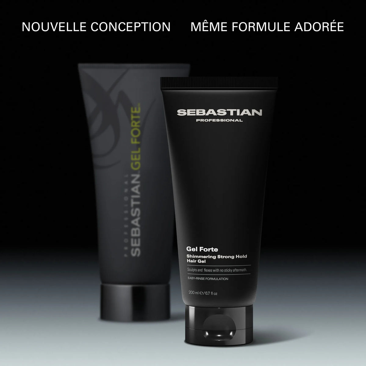 Sebastian Professional Gel Forte Shimmering Strong Hold Hair Gel, 200ml.