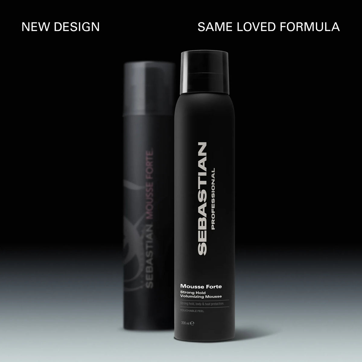 Sebastian Professional Mousse Forte Mousse Volumisante Tenue Forte, 200 ml.