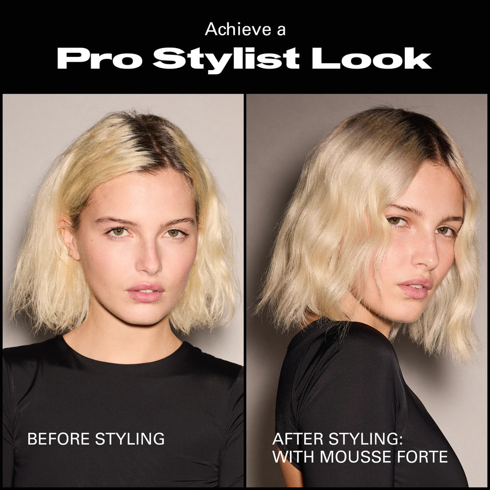 Sebastian Professional Mousse Forte Mousse Volumisante Tenue Forte, 200 ml.