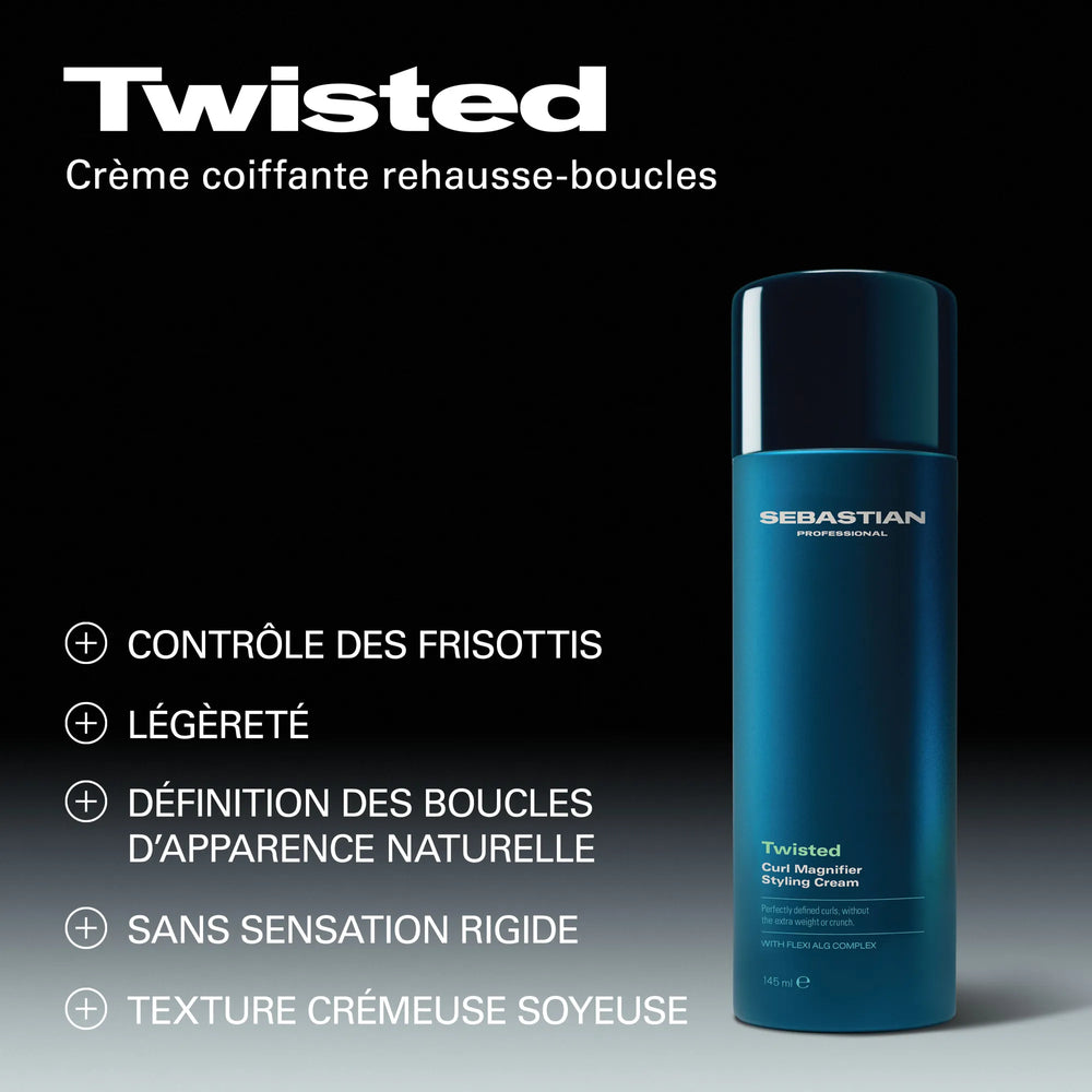 Sebastian Professional Twisted Curl Magnifier Styling Cream, 145 ml.