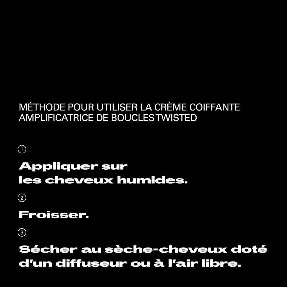 TWISTED – CRÈME COIFFANTE REHAUSSE BOUCLES