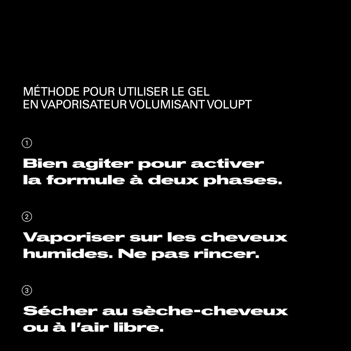 VOLUPT - VOLUMIZING SPRAY GEL