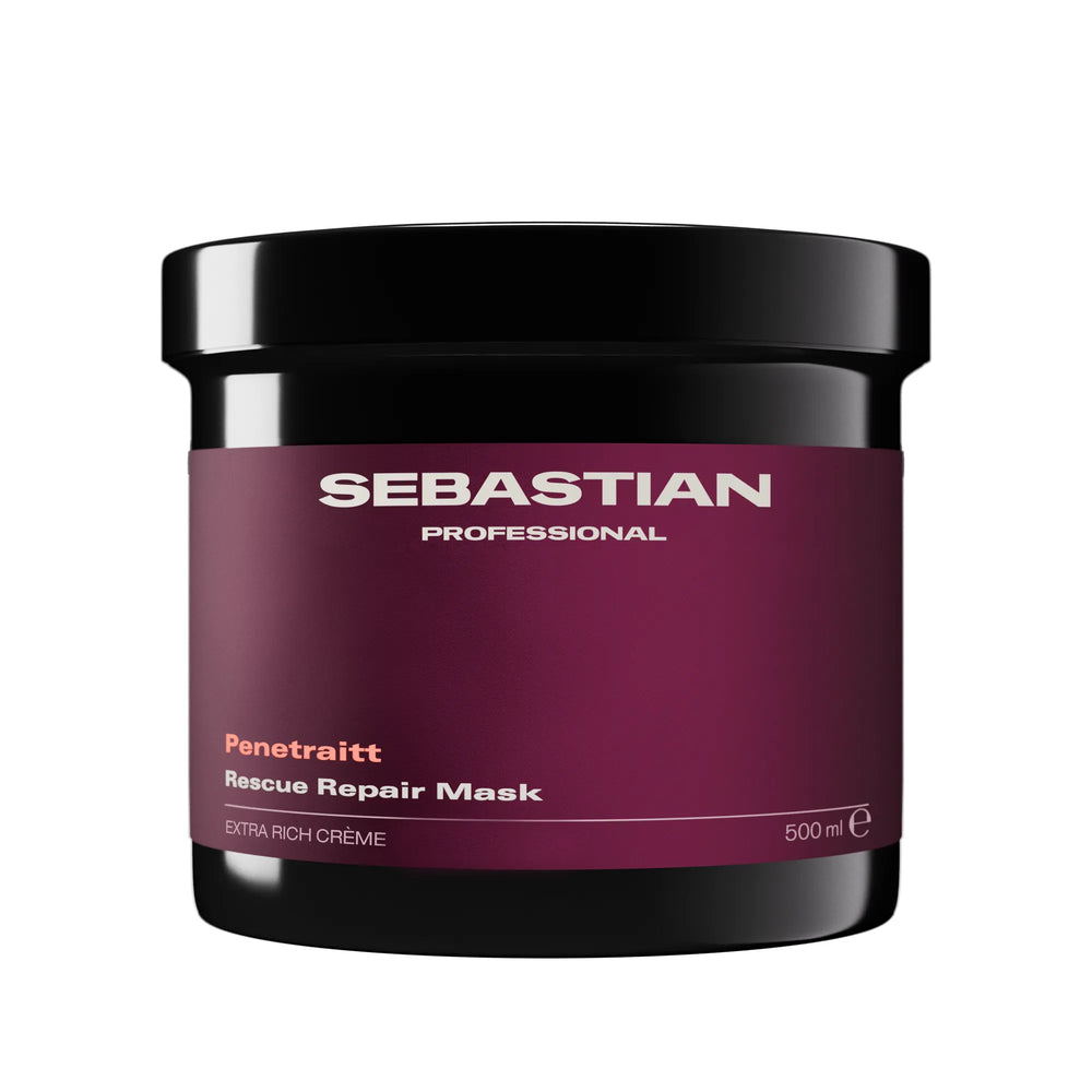 Sebastian Professional Penetraitt Rescue Repair Mask Traitement Réparateur Intense, 500 ml.