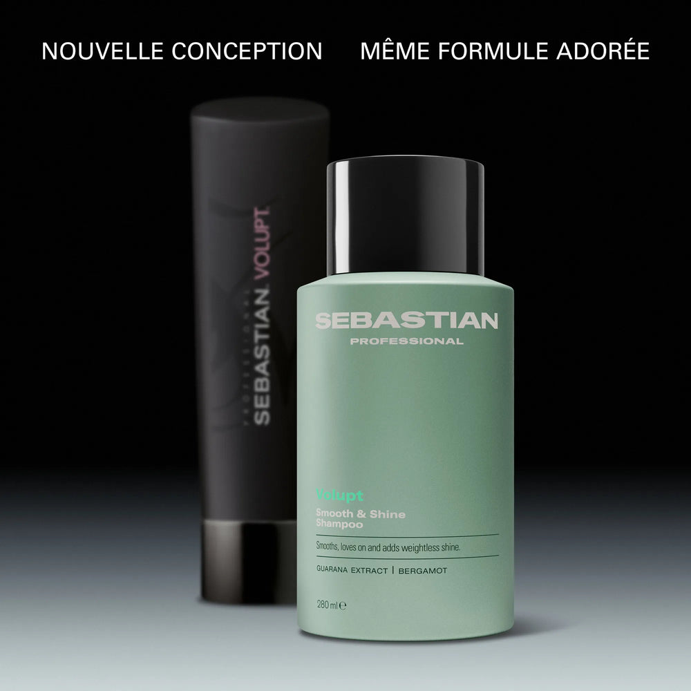 Sebastian Professional Volupt Smooth & Shine Shampooing Lissant et Brillant, 280 ml.
