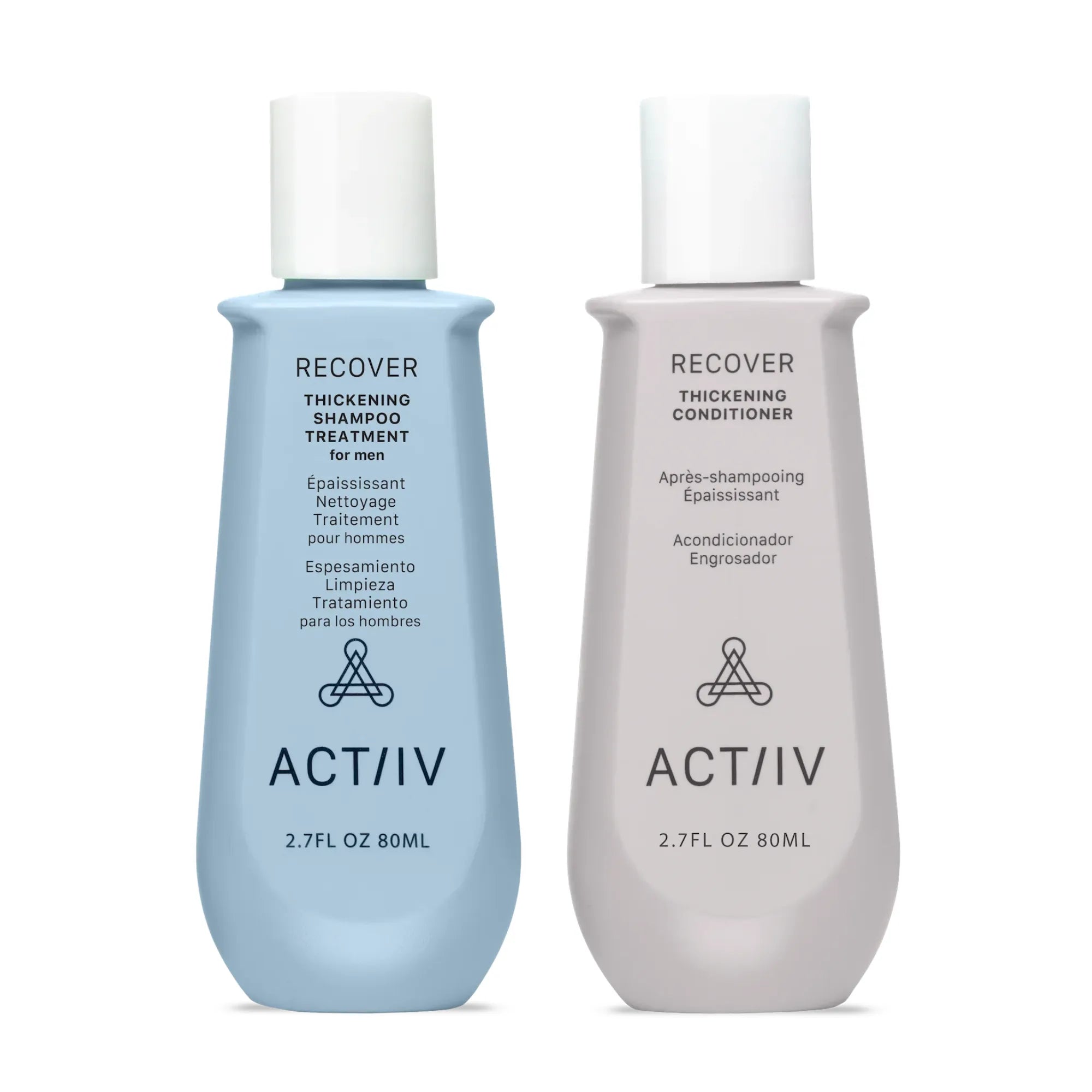 Duo Recover - Shampoing et revitalisant homme-Ensembles et coffrets||Sets & Boxes-ACTIIV-Gisèle produits de beauté