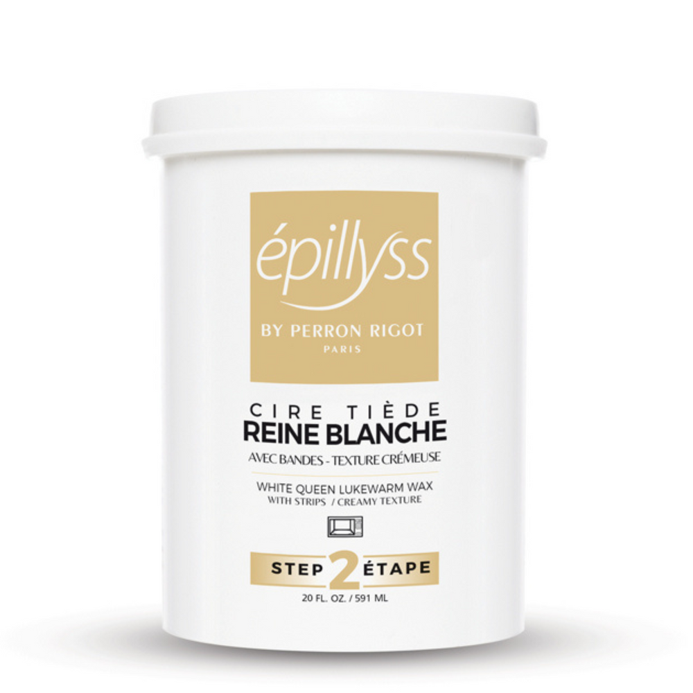 Cire tiède-Cires||Wax-ÉPILLYSS-591ml-Reine Blanche - Texture crémeuse-Gisèle produits de beauté