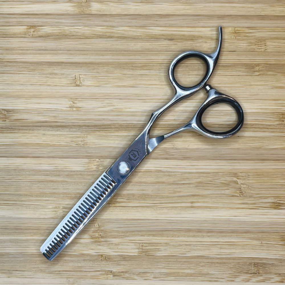 LV - Ciseau à amincisseur-Ciseaux & lames||Scissors & Blades-EZ SCISSORS-Argent-Droitier-5.5''-Gisèle produits de beauté