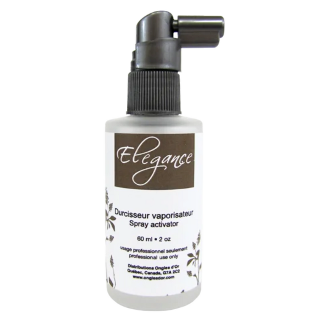 Élégance - Durcisseur pour résine en vaporisateur-Résine & poudre||Resin & Powder-ONGLES D'OR-60ml-Gisèle produits de beauté