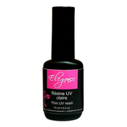 Élégance - Résine UV-Résine & poudre||Resin & Powder-ONGLES D'OR-15ml-Clair - Liquide-Gisèle produits de beauté