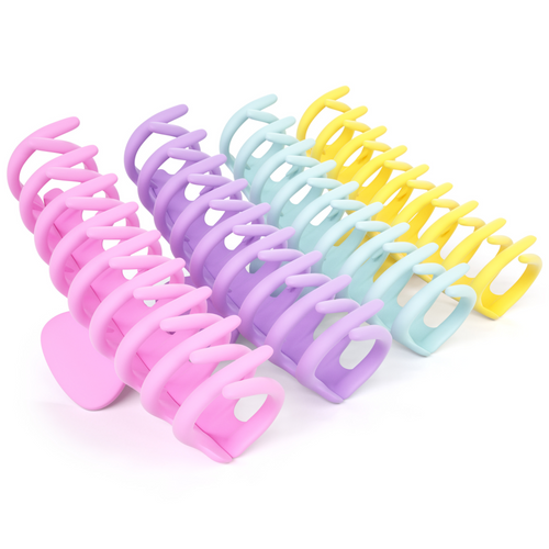 FRAMAR_Pince Claw Clip_Pastel-4pcs_Gisèle produits de beauté