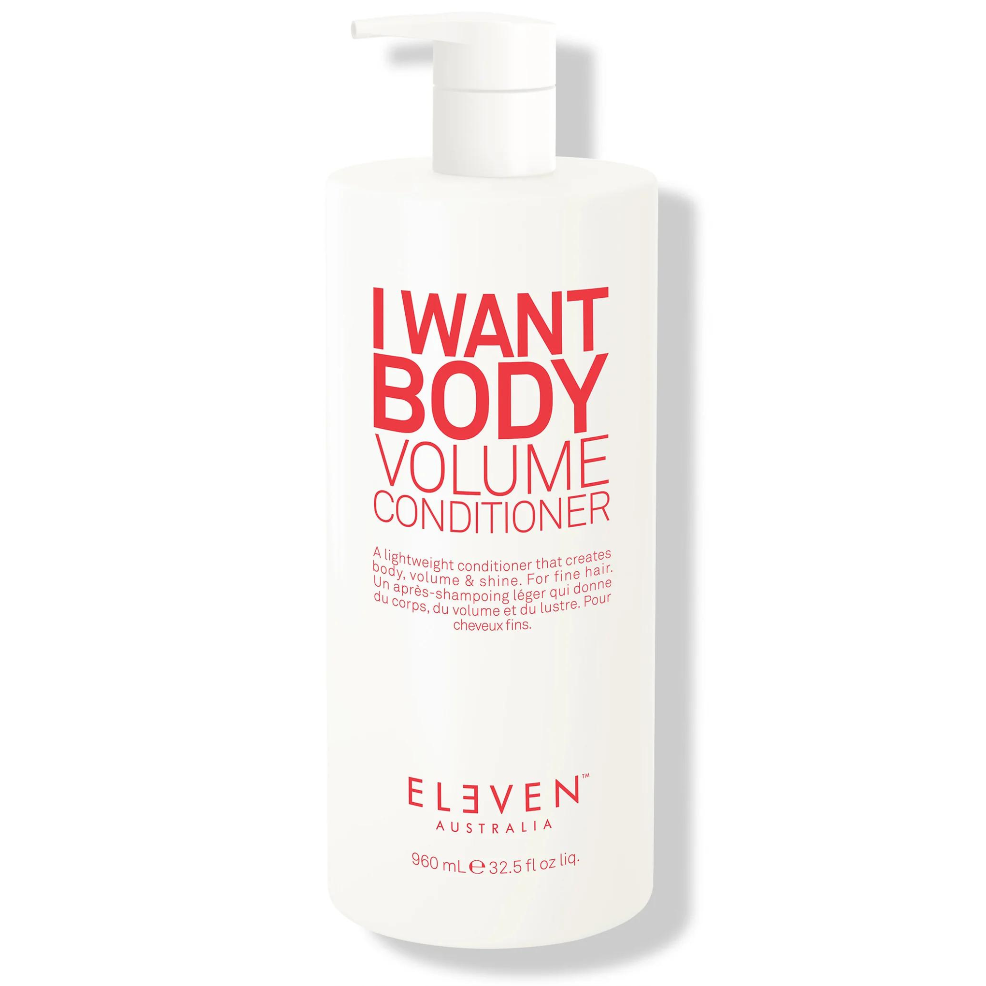 I Want Body - Revitalisant volume-Shampoings & Revitalisants||Shampoos & Conditioners-ELEVEN AUSTRALIA-960ml-Gisèle produits de beauté