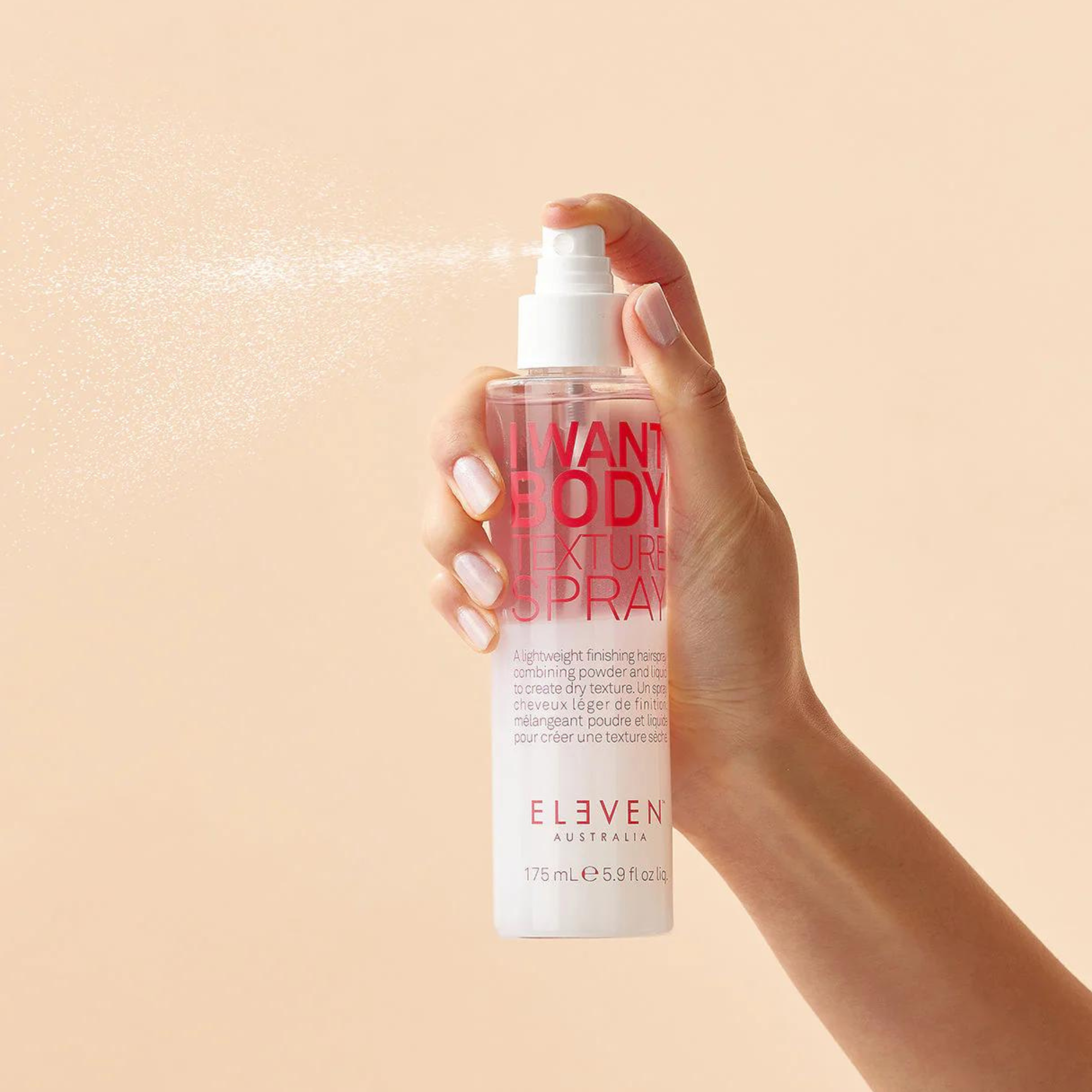 I Want Body - Vaporisateur texturisant-Produits coiffants & stylisants||Hairstyling & Styling Products-ELEVEN AUSTRALIA-175ml-Gisèle produits de beauté