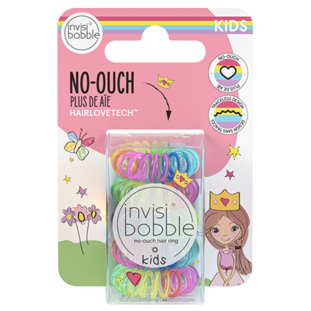 INVISIBOBBLE_Enfants - Élastique sans trace_5-Magic Rainbow_Gisèle produits de beauté