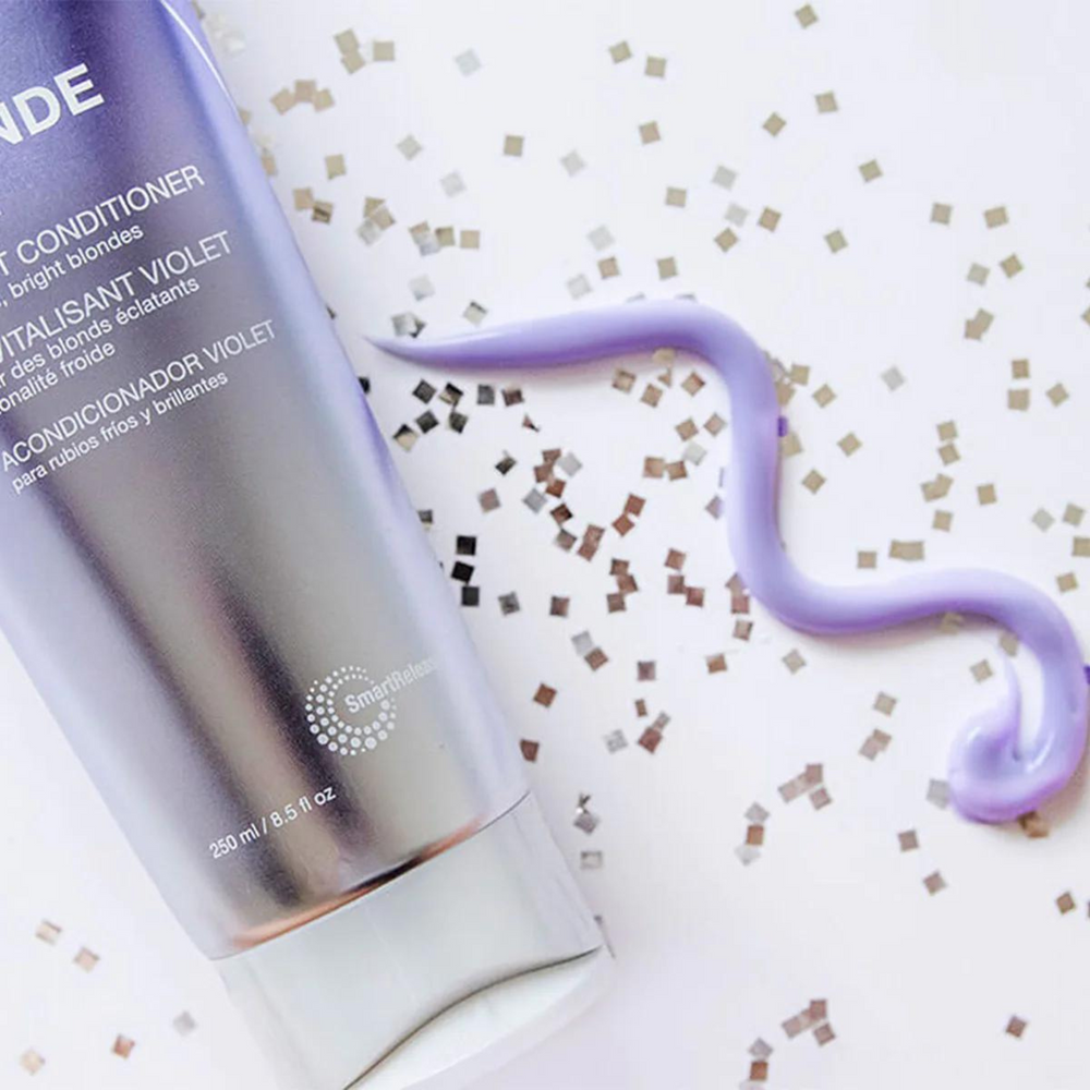 Joico Blonde Life 250 ml ,Revitalisant violet pour des blonds éclatants à tonalité froide.