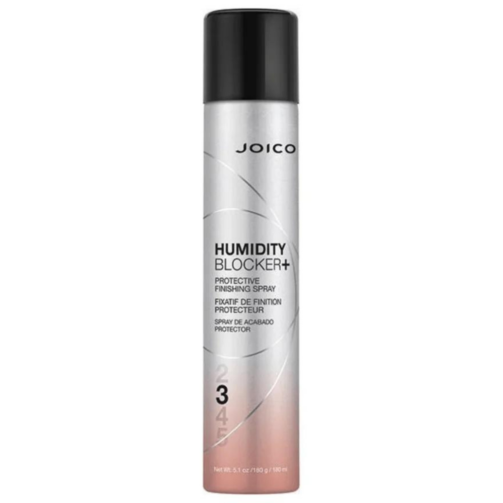 Joico Humidity Blocker+, format 180ml niveau 3, Fixatif de finition protecteur,  augmente la brillance et sans parabènes