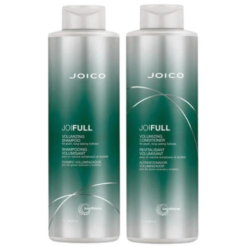 Joico Joifull Duo, format 1L, shampooing et revitalisant volumisant pour un volume somptueux et durable.