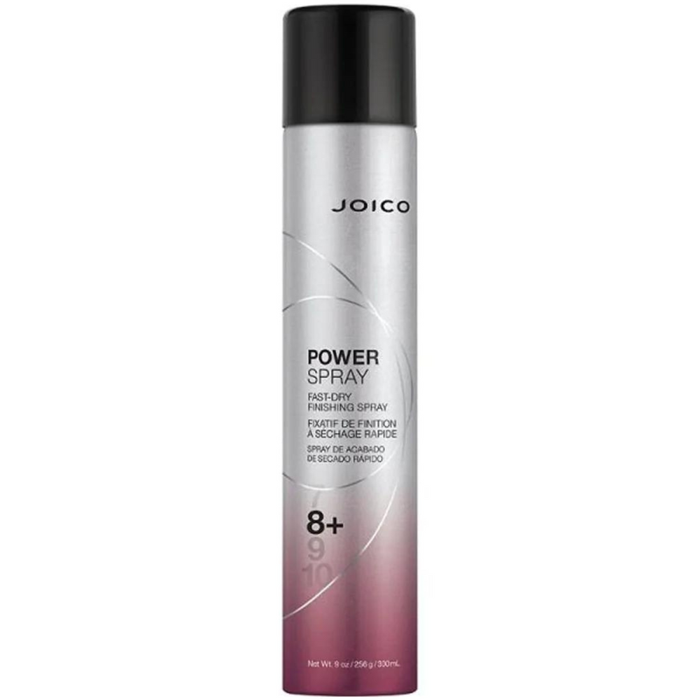 Joico Power Spray, format 300ml, Fixatif de finition à séchage rapide, niveau 8.