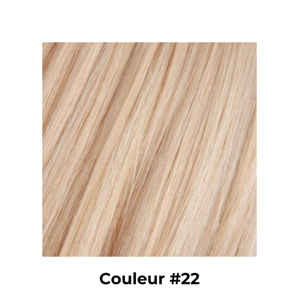 Extension Kathleen Kératine 20-22''-Rallonges Kératine||Keratin Tip Hair Extensions-KATHLEEN-22''-#22-Gisèle produits de beauté