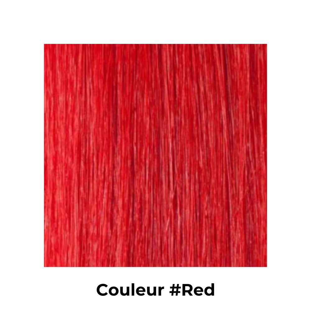 Extension Kathleen Kératine 20-22''-Rallonges Kératine||Keratin Tip Hair Extensions-KATHLEEN-22''-#RED-Gisèle produits de beauté