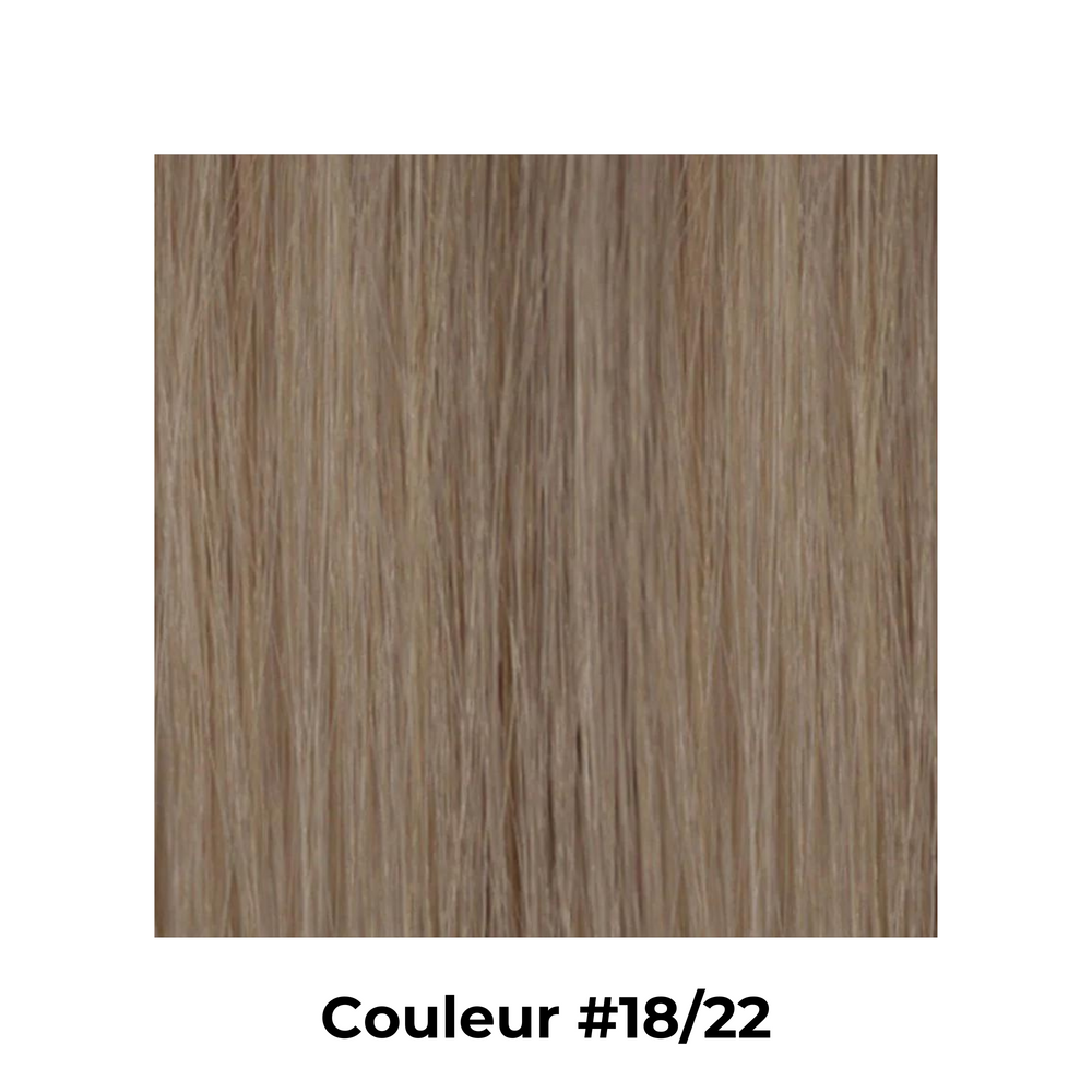 Extension Kathleen à bandes-Rallonges à bandes autocollantes||Tape In Hair Extensions-KATHLEEN-18''-#18/22-Gisèle produits de beauté