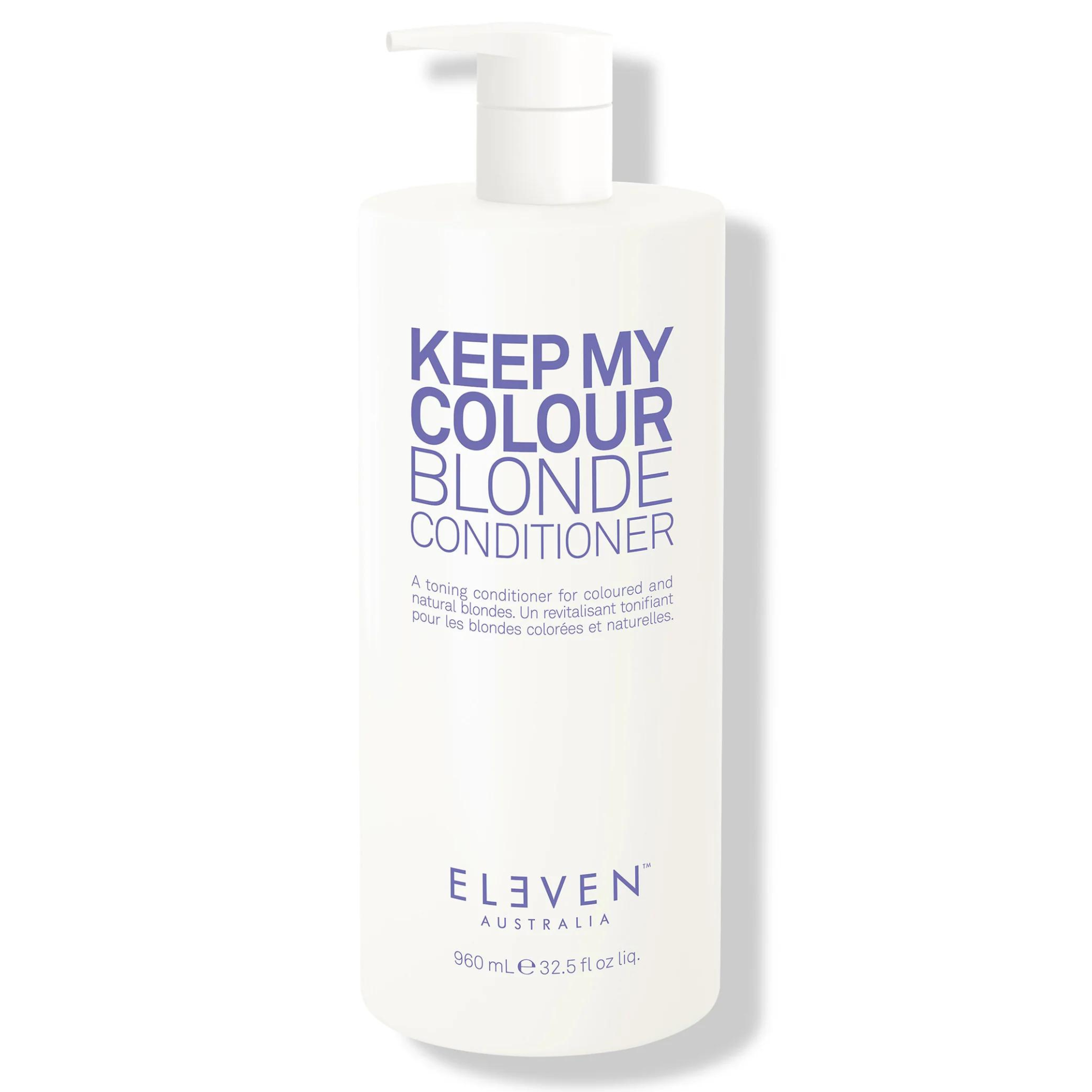 Keep My Colour Blonde - Revitalisant pour cheveux blond-Shampoings & Revitalisants||Shampoos & Conditioners-ELEVEN AUSTRALIA-960ml-Gisèle produits de beauté