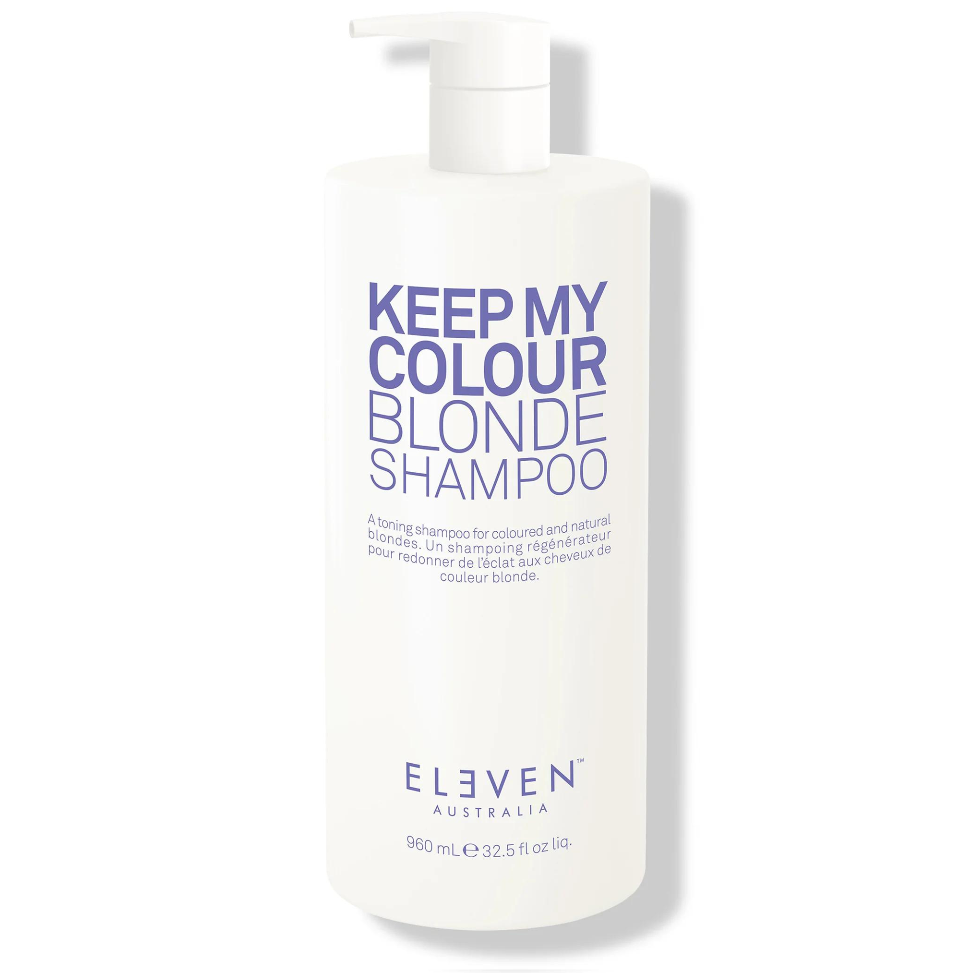 Keep My Colour Blonde - Shampooing pour cheveux blond-Shampoings & Revitalisants||Shampoos & Conditioners-ELEVEN AUSTRALIA-960ml-Gisèle produits de beauté
