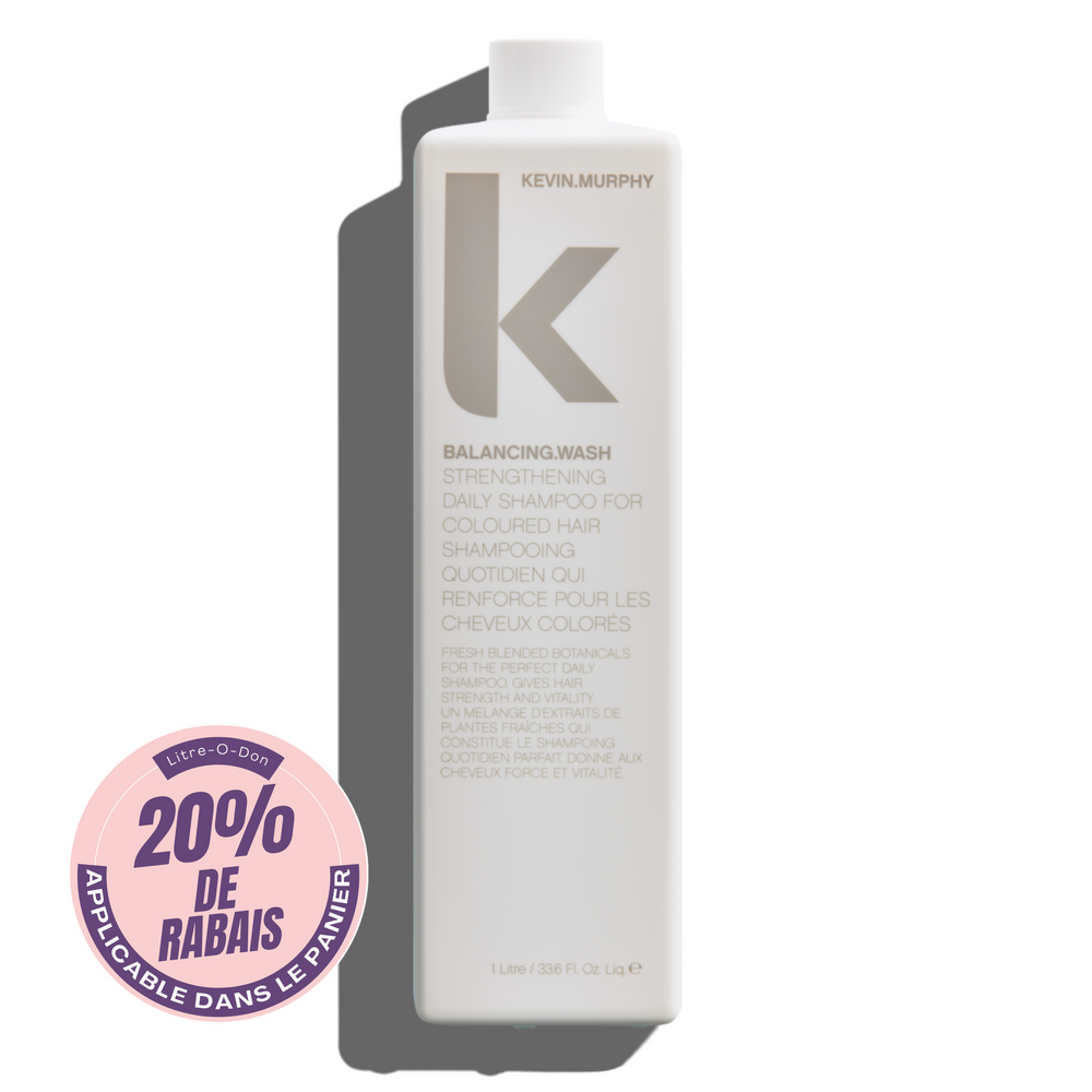 Balancing.Wash - Shampooing quotidien fortifiant pour cheveux normaux et gras-KEVIN MURPHY-[Format]